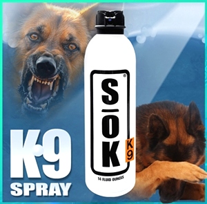 SOK K9 Defender Spray 14 FLOZ