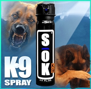 SOK K9 Defense Spray 2.5 FLOZ